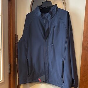 Tumi Men's Dark Blue Performance Jacket